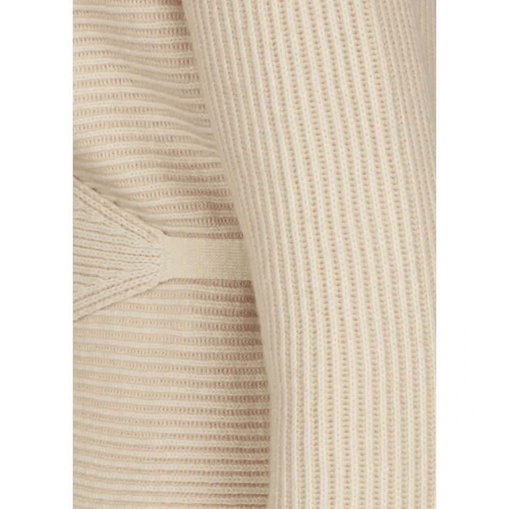 add Vest IN Dubbelzijdige RIB Beige Dames