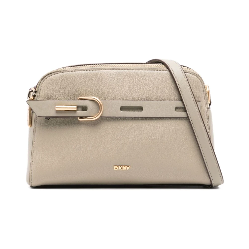 Dkny Women's Brown Leather Crossbody Bag - Cross Body Bags - One Size - Bags