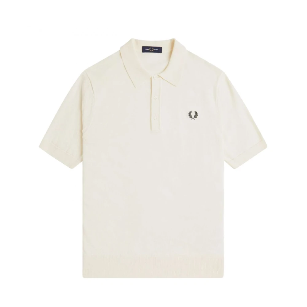 Fred Perry Men's Beige Polo Shirt - Polo Shirts - Xl - Tops