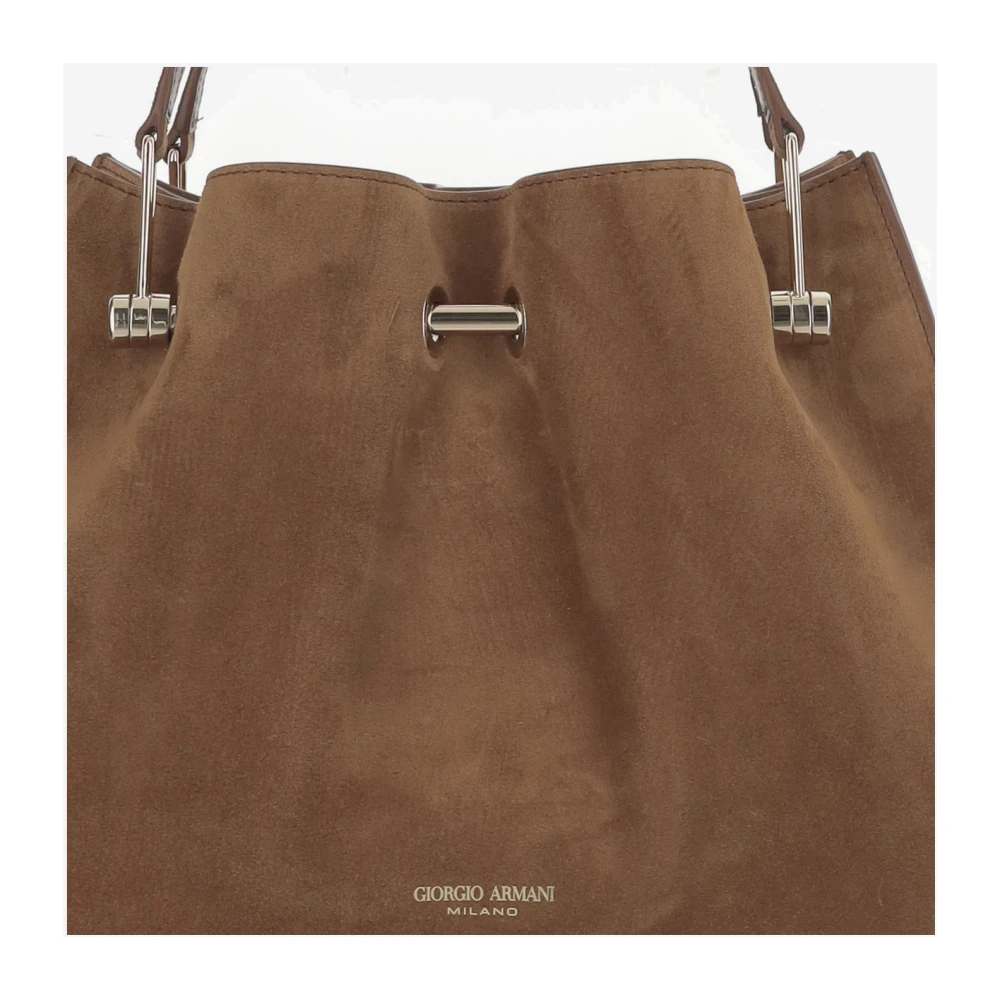 Giorgio Armani Stijlvolle tassen voor elke gelegenheid Brown Dames