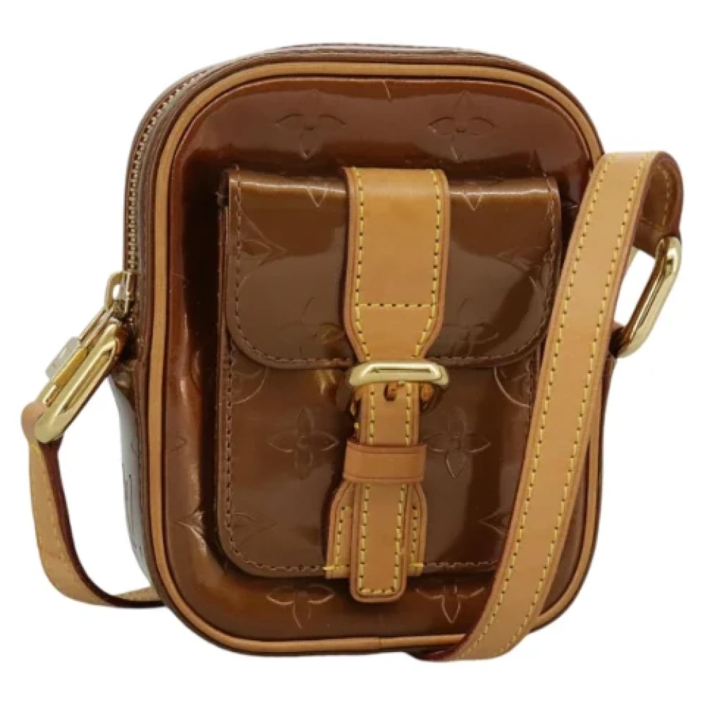 Louis Vuitton Vintage Pre-owned Leather shoulder-bags Brown Dames