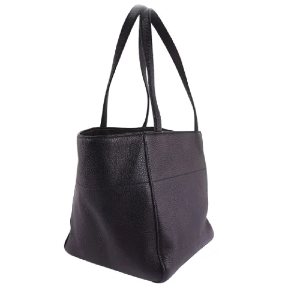 Prada Vintage Pre-owned Leather prada-bags Black Dames