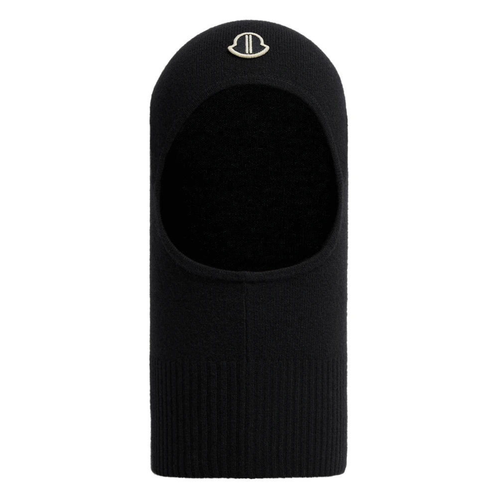 Moncler Gebreide schedelmuts Black Heren