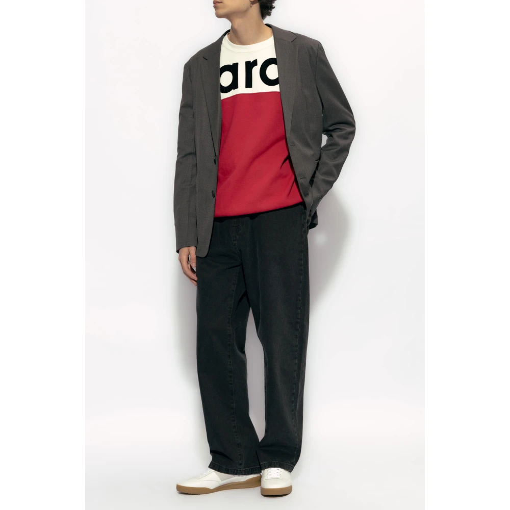 Isabel marant Howley sweatshirt Red Heren