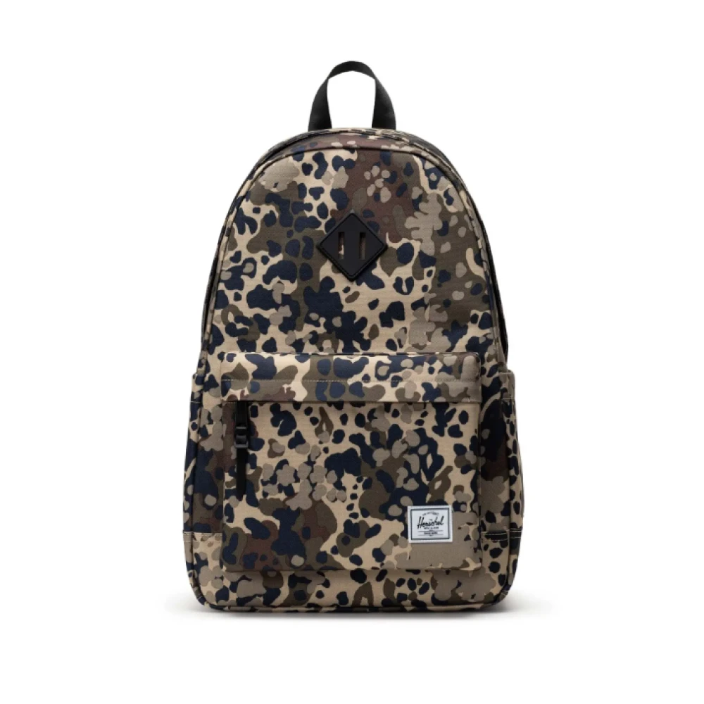 Herschel Unisex Verde - Zaino Camo Heritage Con Tasca Per Laptop - Bags - One Size