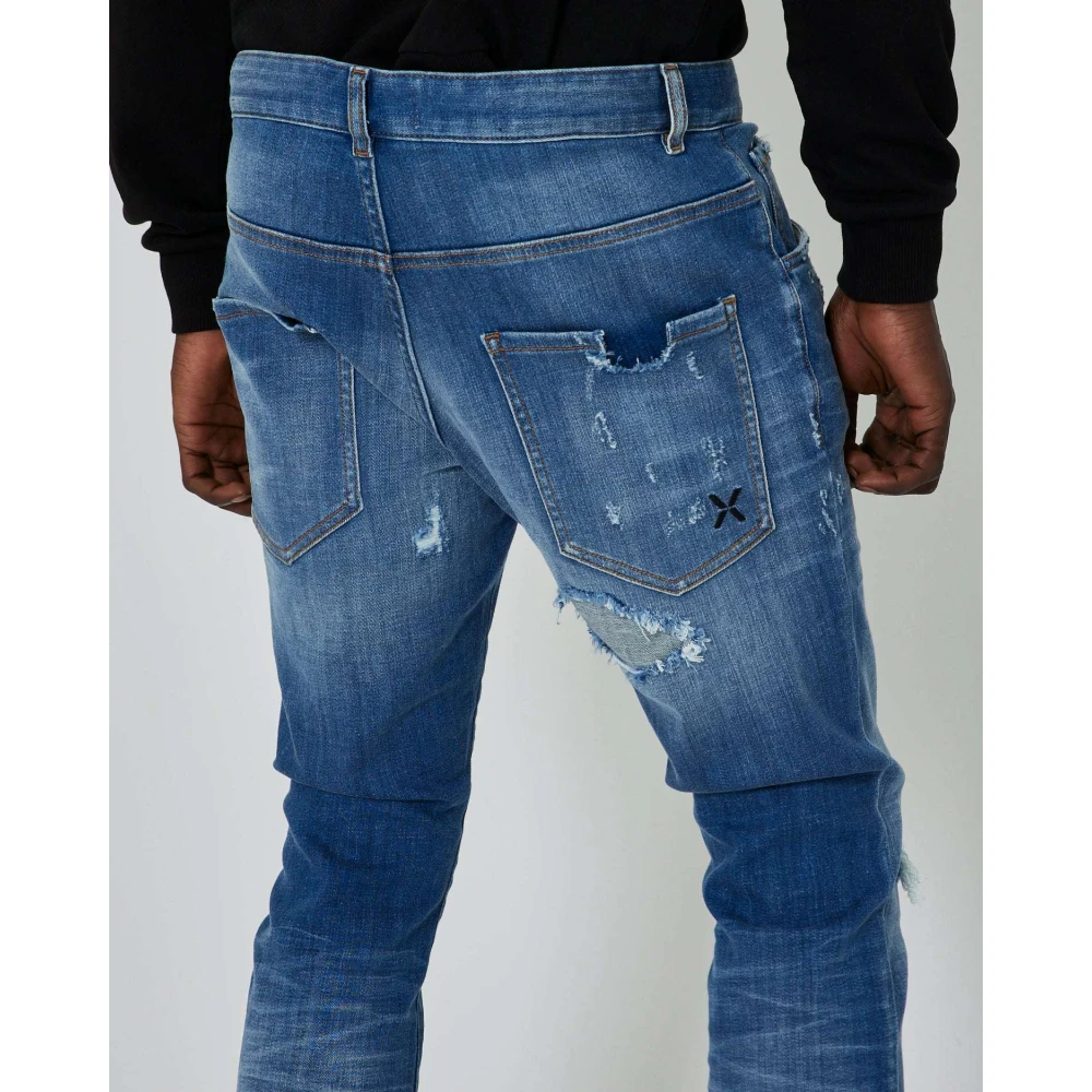 John Richmond Slim-fit Jeans Blue Heren