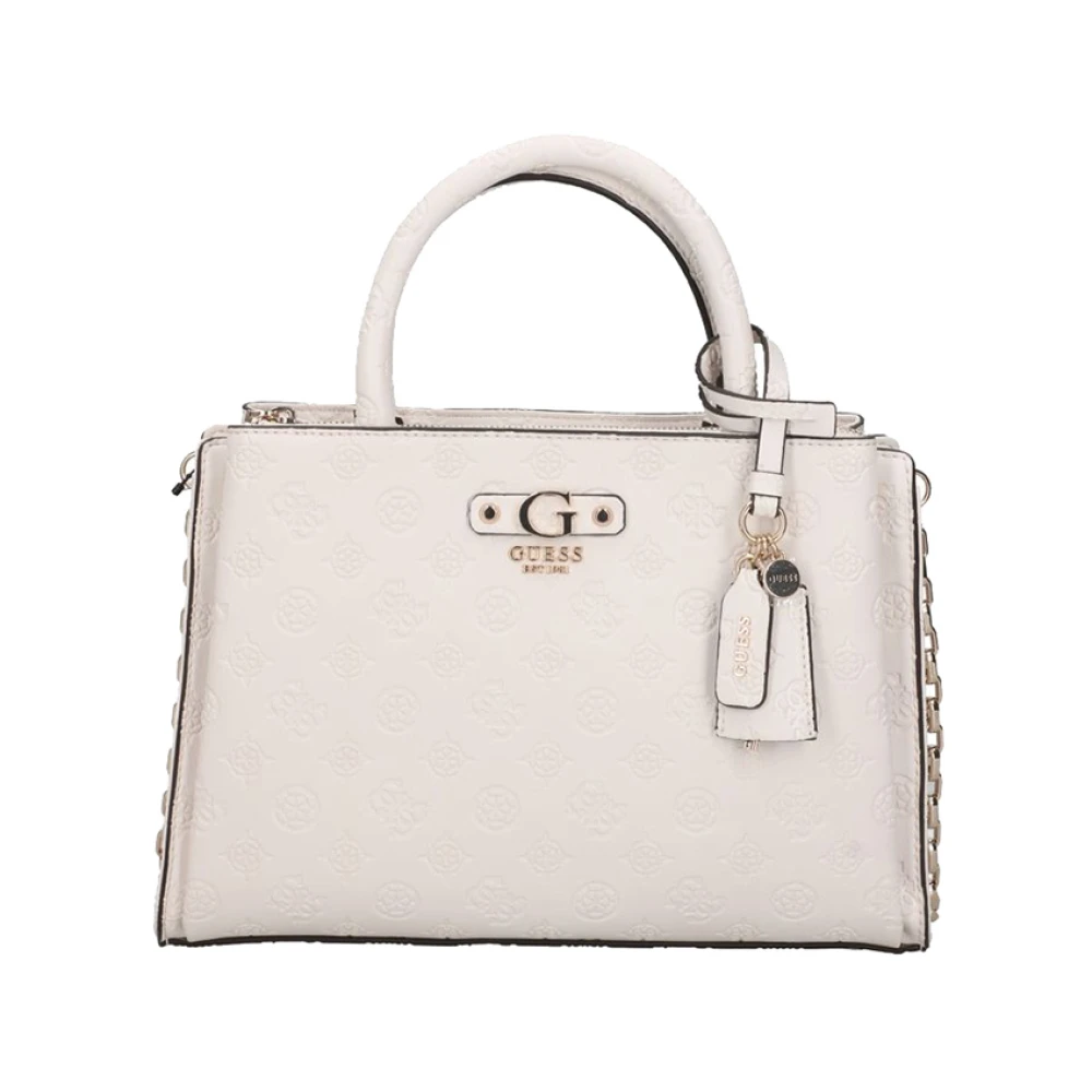 Guess Elegante Beige Handtas met Gouden Details Beige Dames