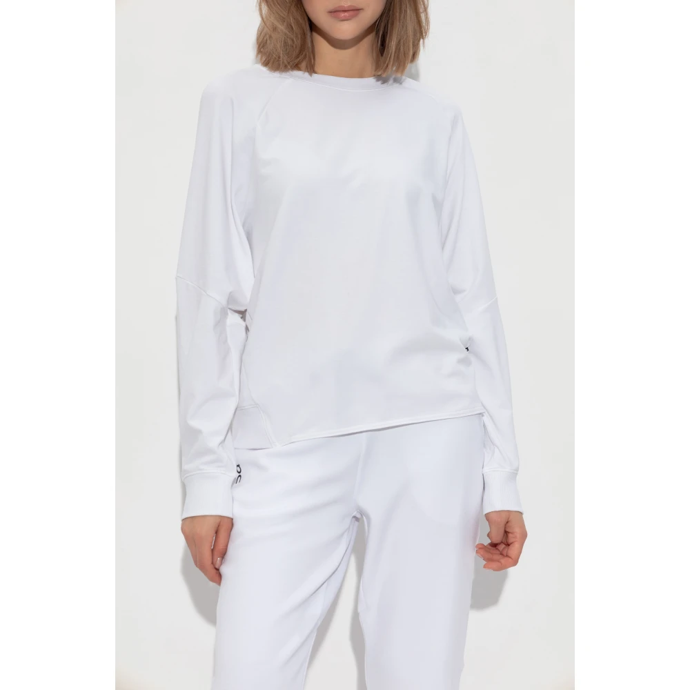 ON Running Sweatshirt met logo White Dames