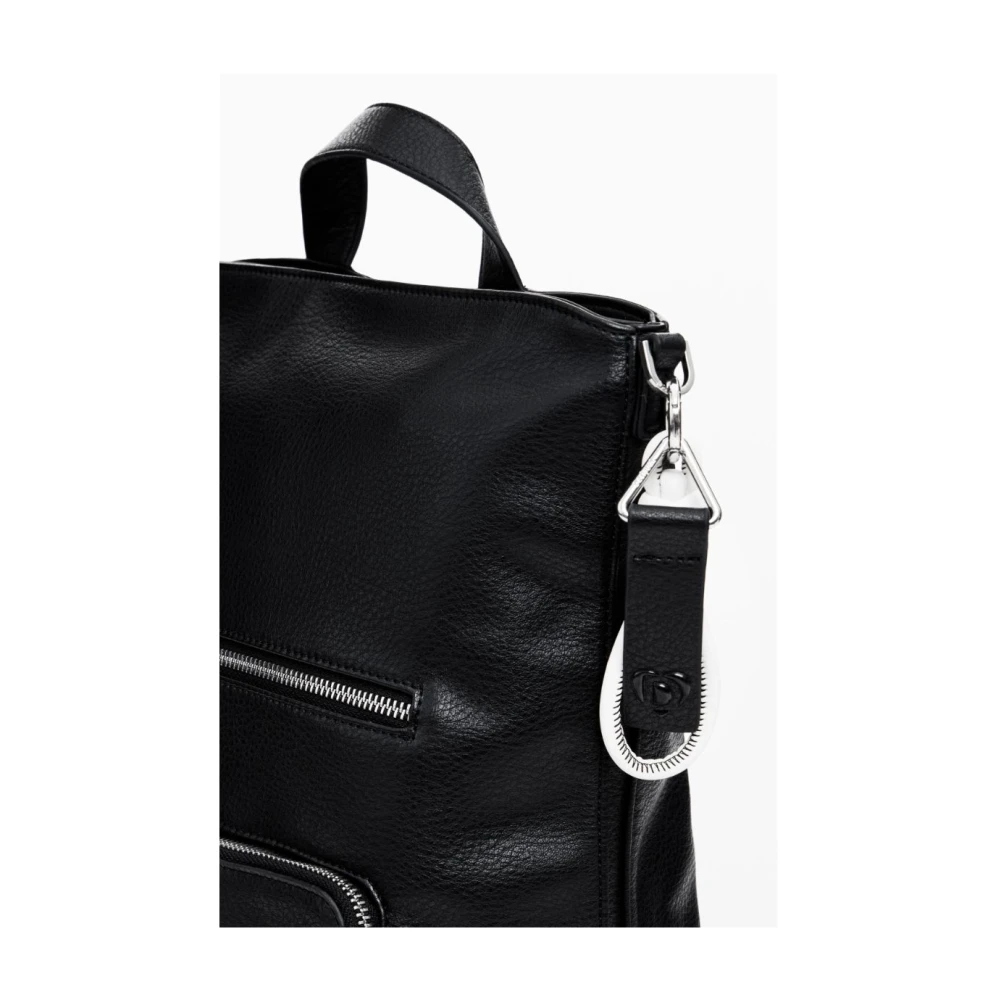 Desigual Stijlvolle Rugzak Black Dames