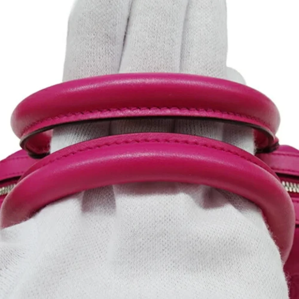 Gucci Vintage Pre-owned Leather shoulder-bags Pink Dames