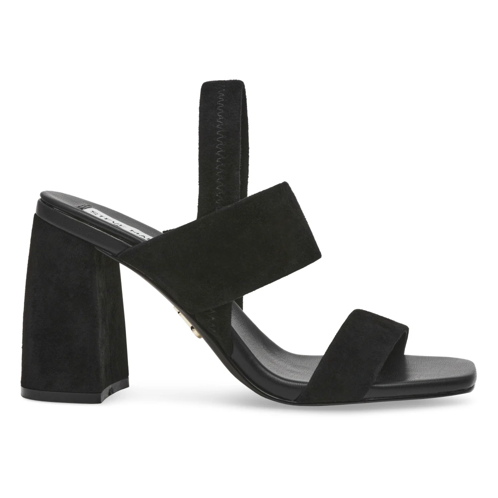 Steve Madden Women's Black Sandals For Size 8 Uk