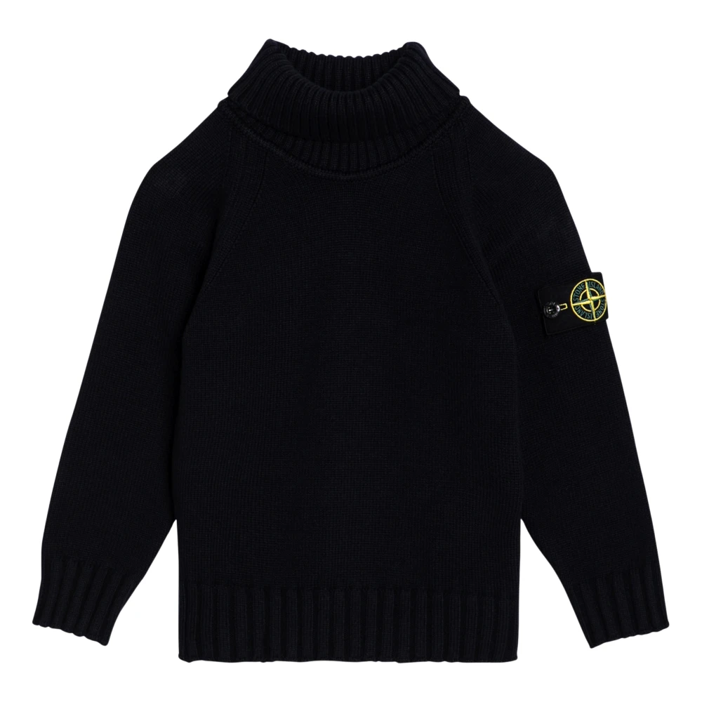 Stone Island Stilren Stickad Tröja Blue, Unisex