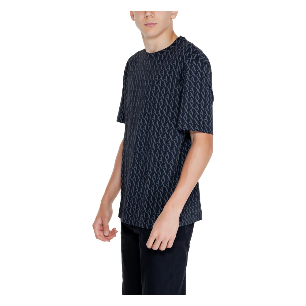Armani Exchange Heren T-shirt en Polo Collectie Black Heren