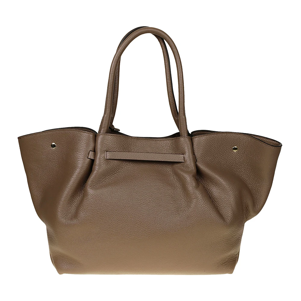 Avenue 67 Charlotte Handtas met knoopsluiting Brown Dames