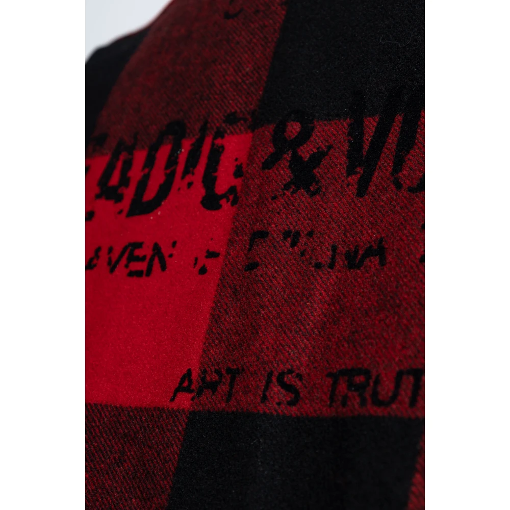 Zadig & Voltaire Geïsoleerd Shirt Trop Red Dames