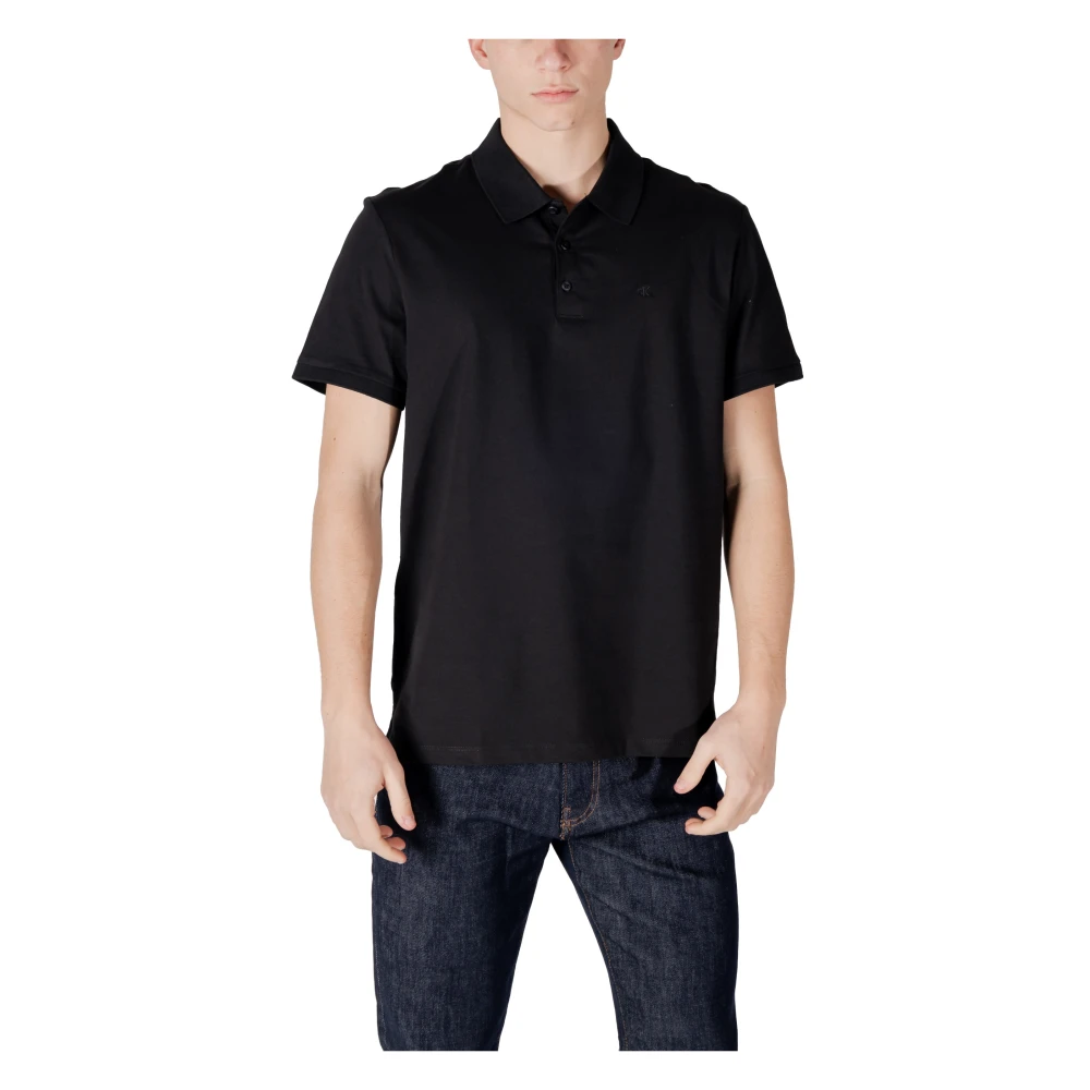 Calvin Klein Jeans Heren Polo Shirt Katoen Polyester Collectie Black Heren