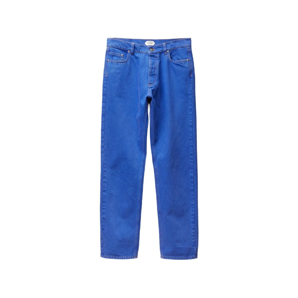 Versace Women's Blue Straight Jeans - Straight Fit Jeans - W28 - Jeans