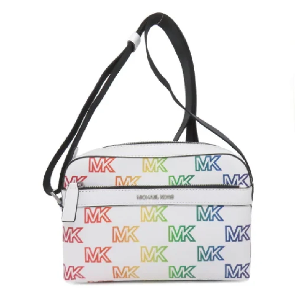 Michael Kors Pre-owned Fabric shoulder-bags White Dames