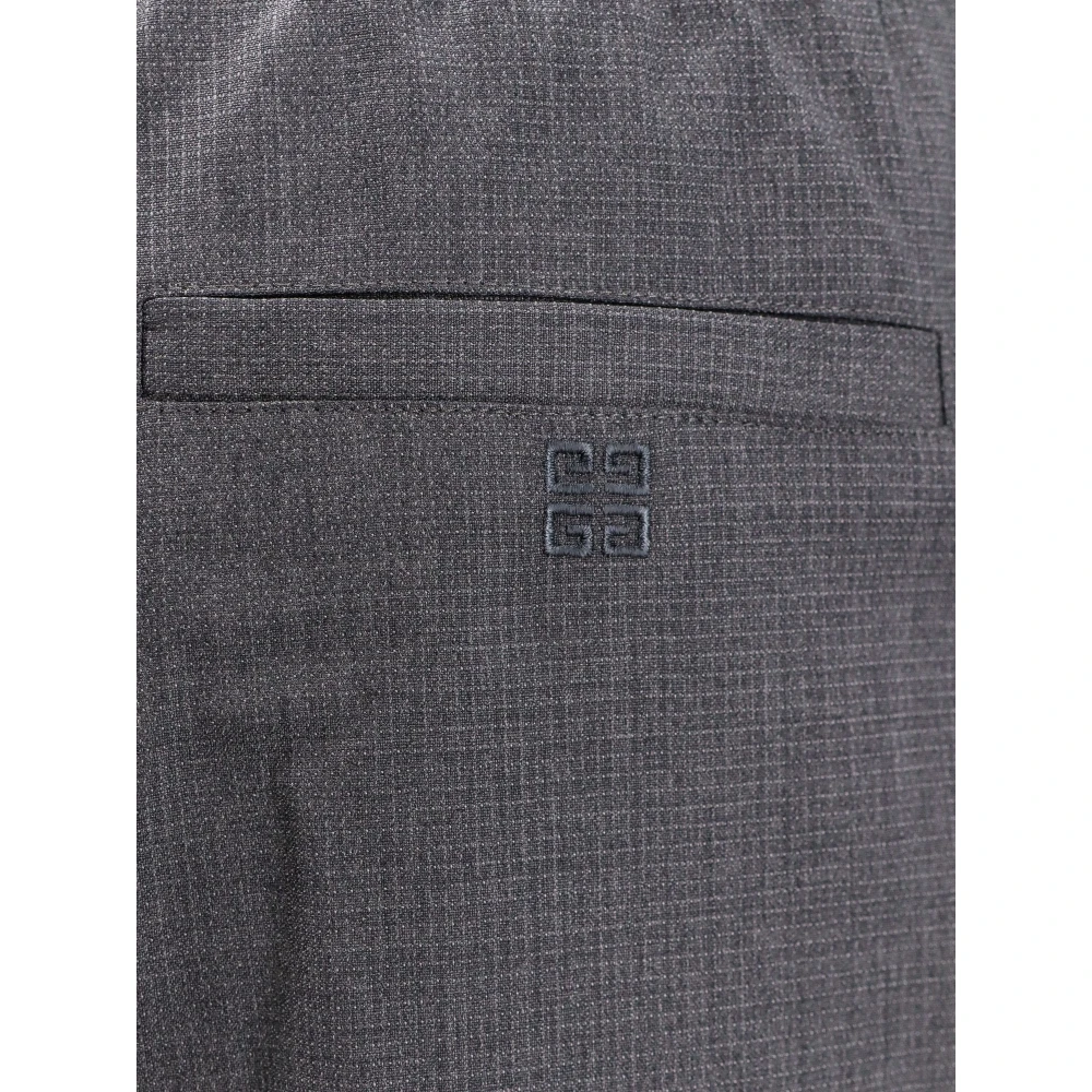 Givenchy Broek met verstelbare tailleband Gray Heren