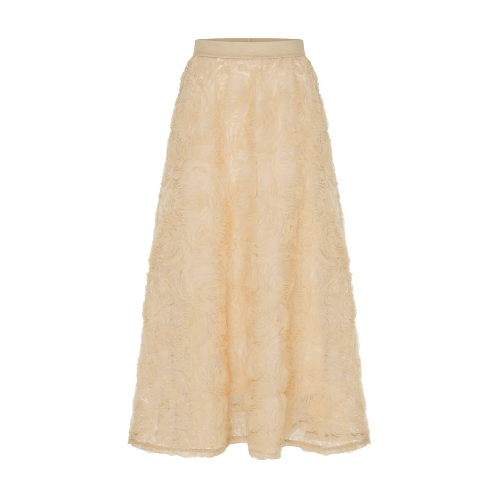 Aimée the Label Zia2 Lange Rok Yellow Dames