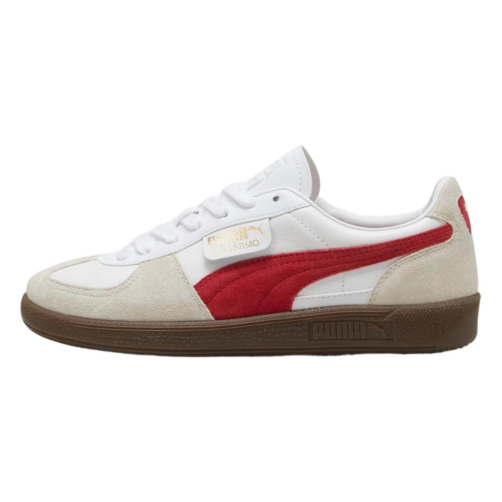 Puma Palermo Lth Sneakers White, Herr