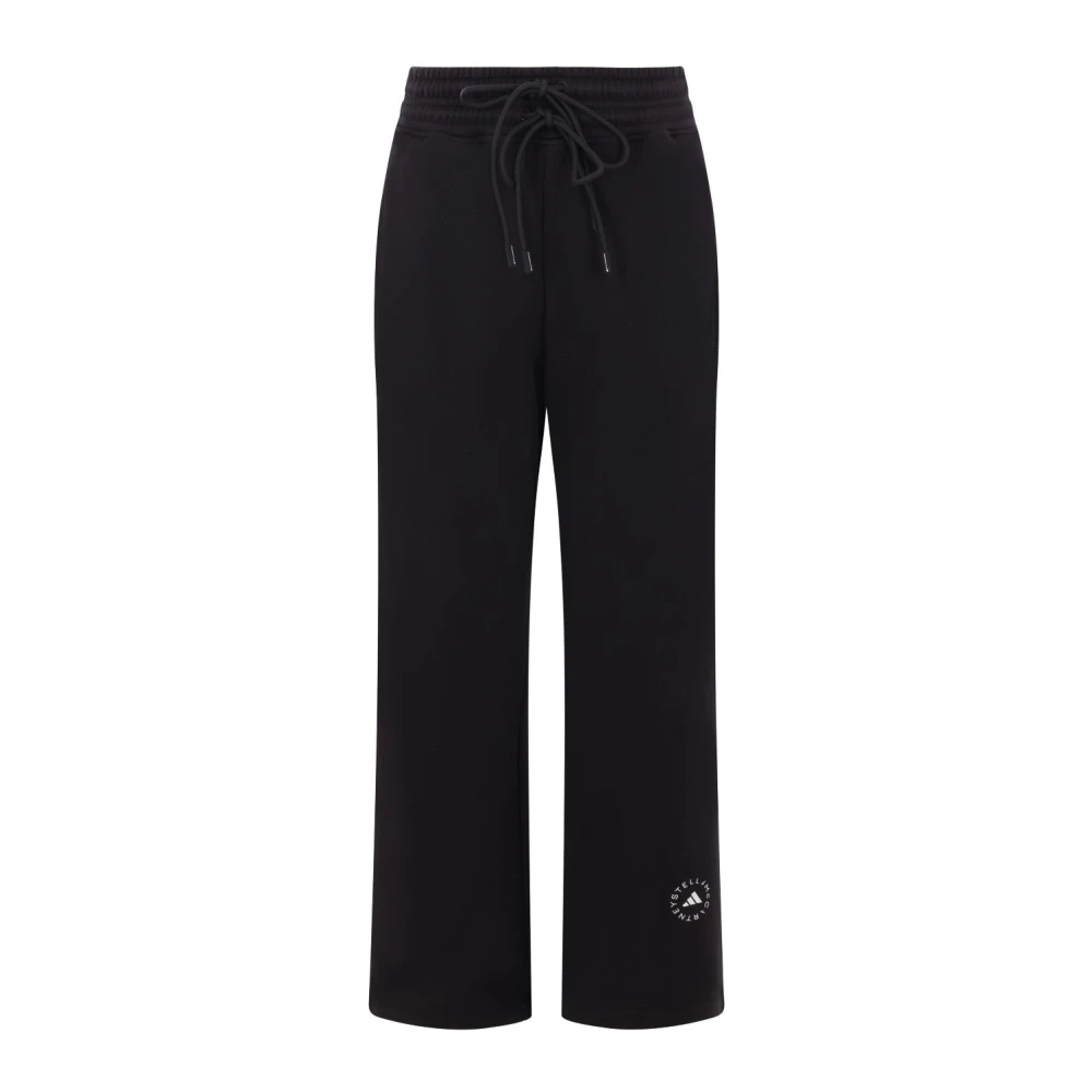 Adidas By Stella Mccartney Women's Black Training Trousers & Tights, L, Straight Leg Trousers