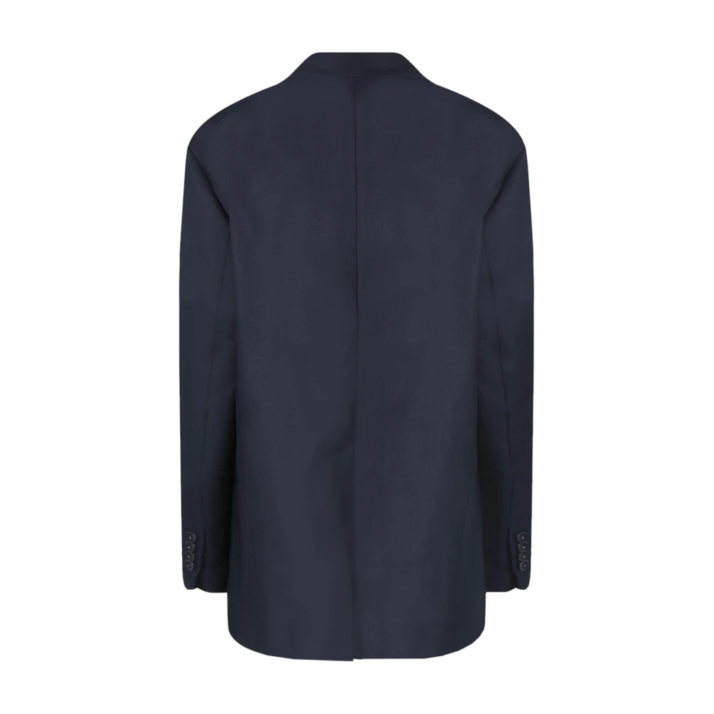 P.a.r.o.s.h. Blauwe Jassen voor Stijlvolle Outfits Blue Dames