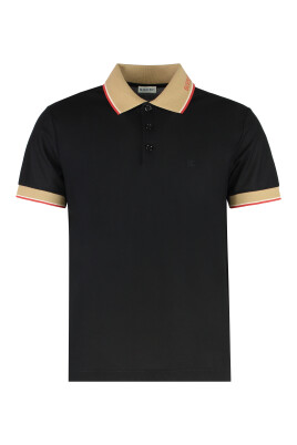 polo-en-coton-a-col-contrastant