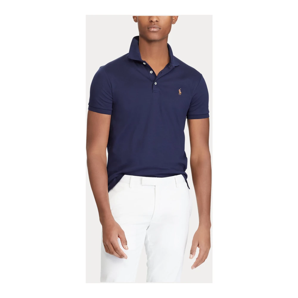 Ralph Lauren Klassiek poloshirt Blue Heren