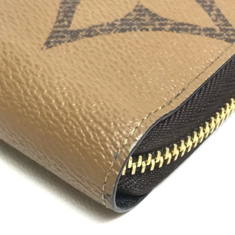 Louis Vuitton Vintage Pre-owned Leather wallets Brown Dames