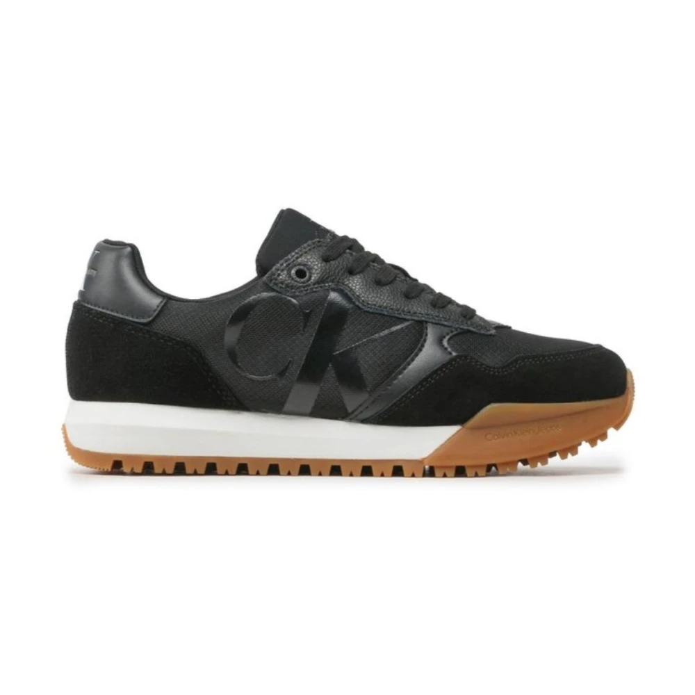 Calvin Klein Men's Black Shoes, Male,, Bold Mono Men`S Shoe Size 6 Uk