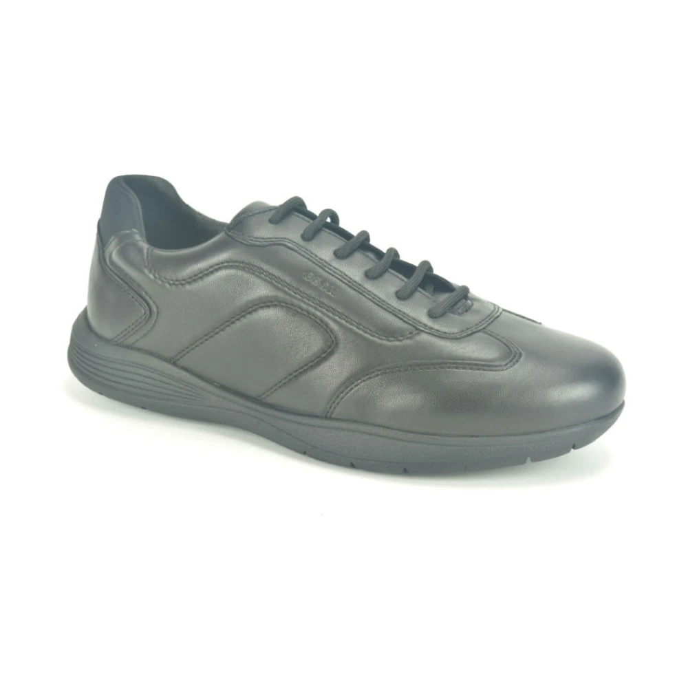 Geox Flexibele Sportschoen Heren Schoenen Zwart