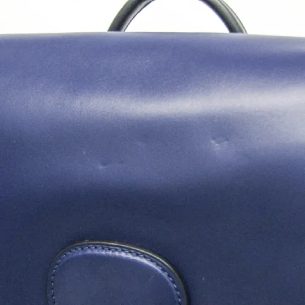 Coach Pre-owned Leather backpacks Blue Dames