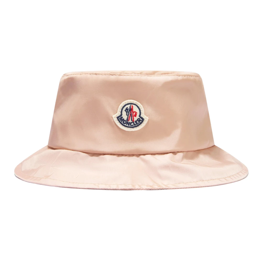 Moncler Pink Hats & Caps, Female, 52 Cm, Girls Reversible Logo Hat
