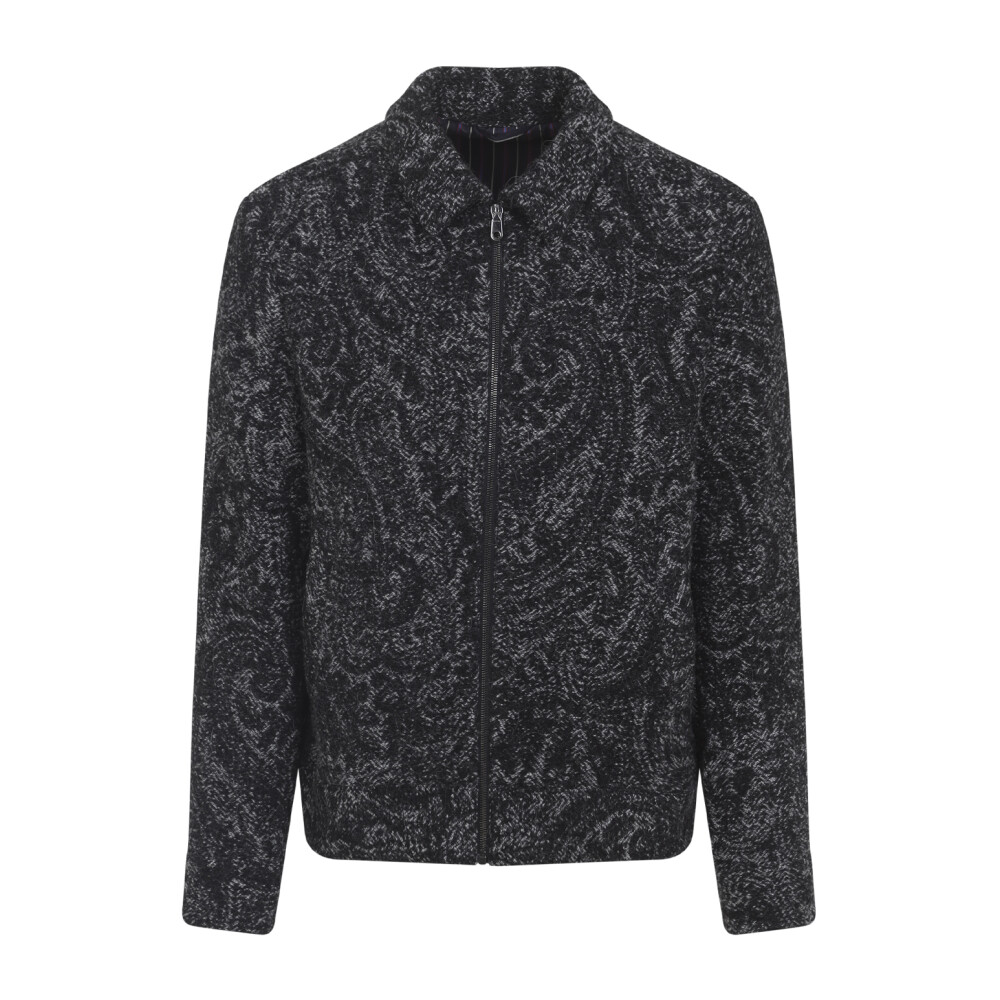 タグ付✨️ETRO シルク ペイズリーニットテーラードジャケット 40 Etro Etro Kids Paisley Print Jacket in Blue | Childsplay