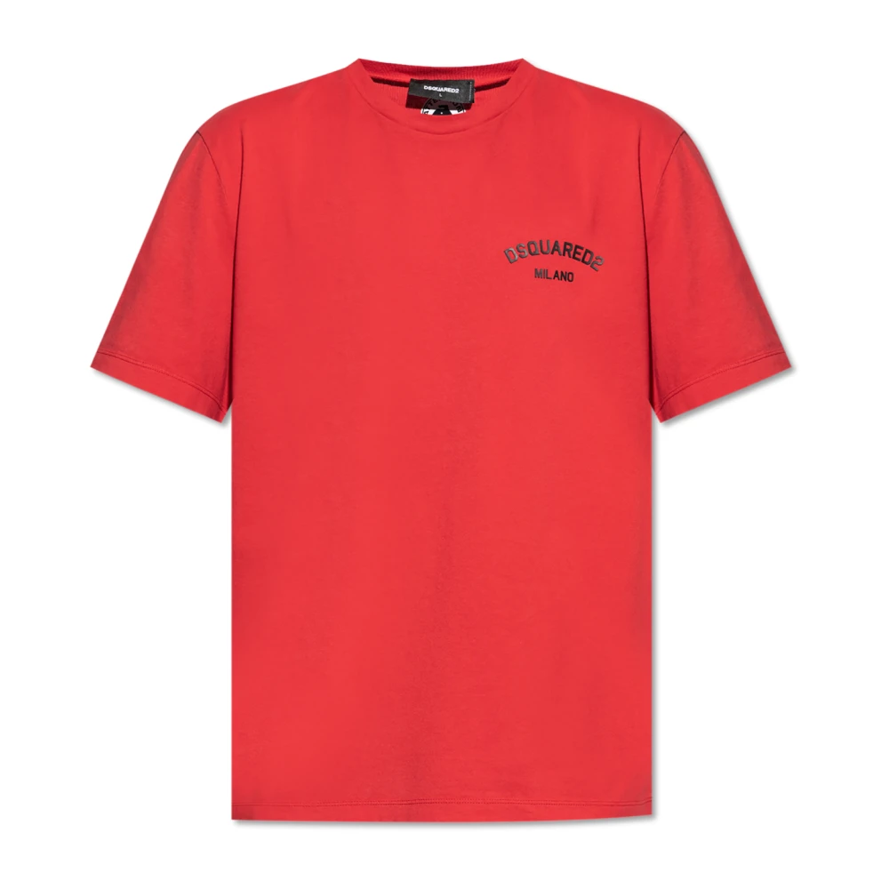 Dsquared2 - Tops > T-Shirts - Red - Dsquared2 - Modalova