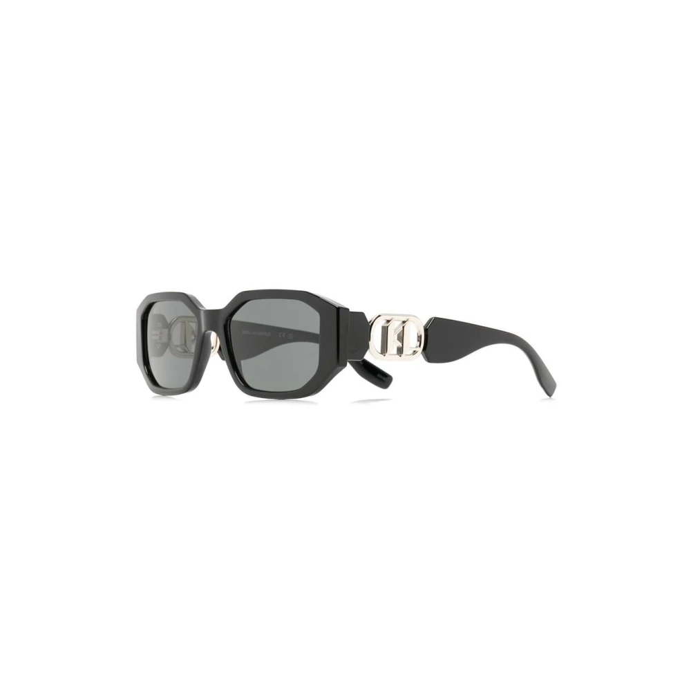 Karl Lagerfeld Kl6085S 001 Sunglasses Svart Dam