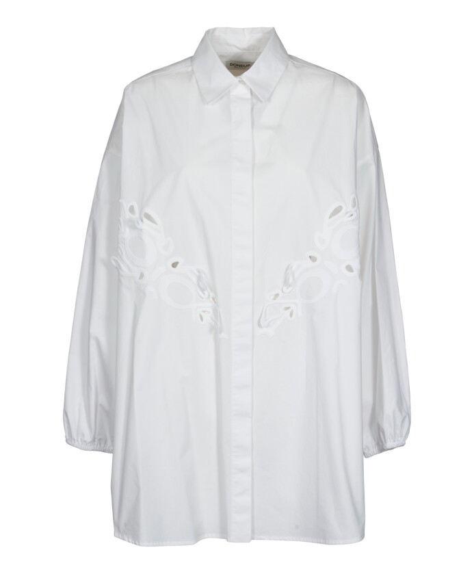 white-short-dress-with-long-sleeves
