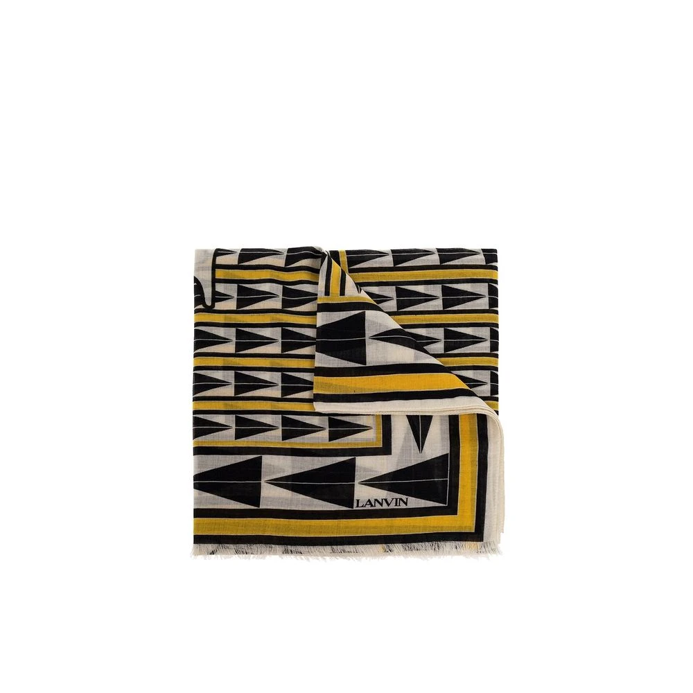 Lanvin Women's Multicolor Winter Scarves, One Size, Wool Scarf