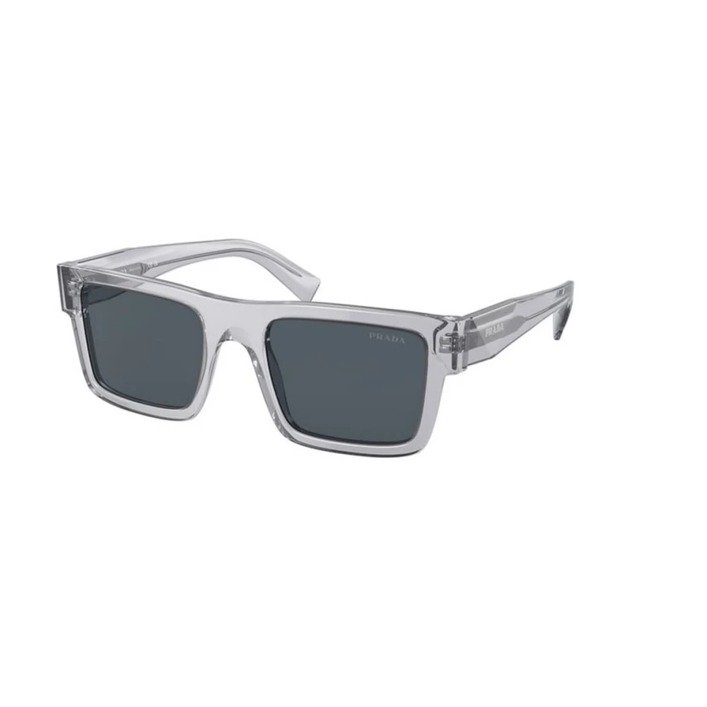 Prada Pr 19Ws 0 U4309t Kunststoff Rechteckig Sonnenbrille Herren Grau Klein - Bild 4
