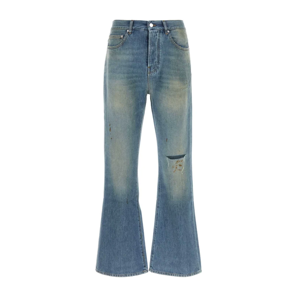Amiri Men's Blue Slash Bootcut Jean - Flare Jeans - W30 - Jeans