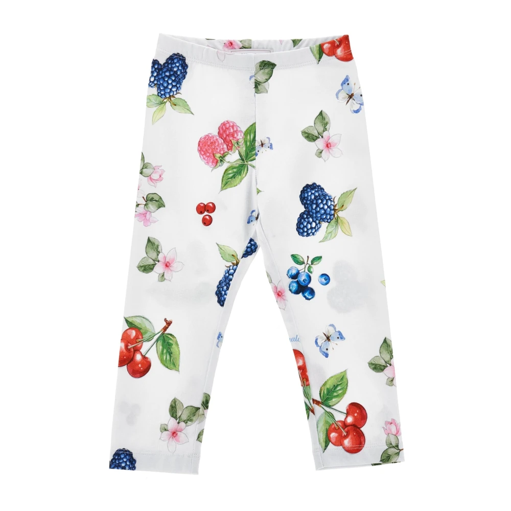 Monnalisa Girls Multicolor Leggings, 5 Y, Cotton Leggings