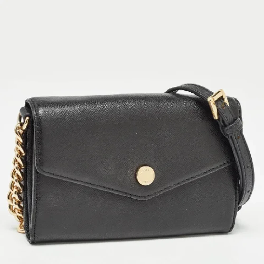 Michael Kors Pre-owned Leather shoulder-bags Black Dames