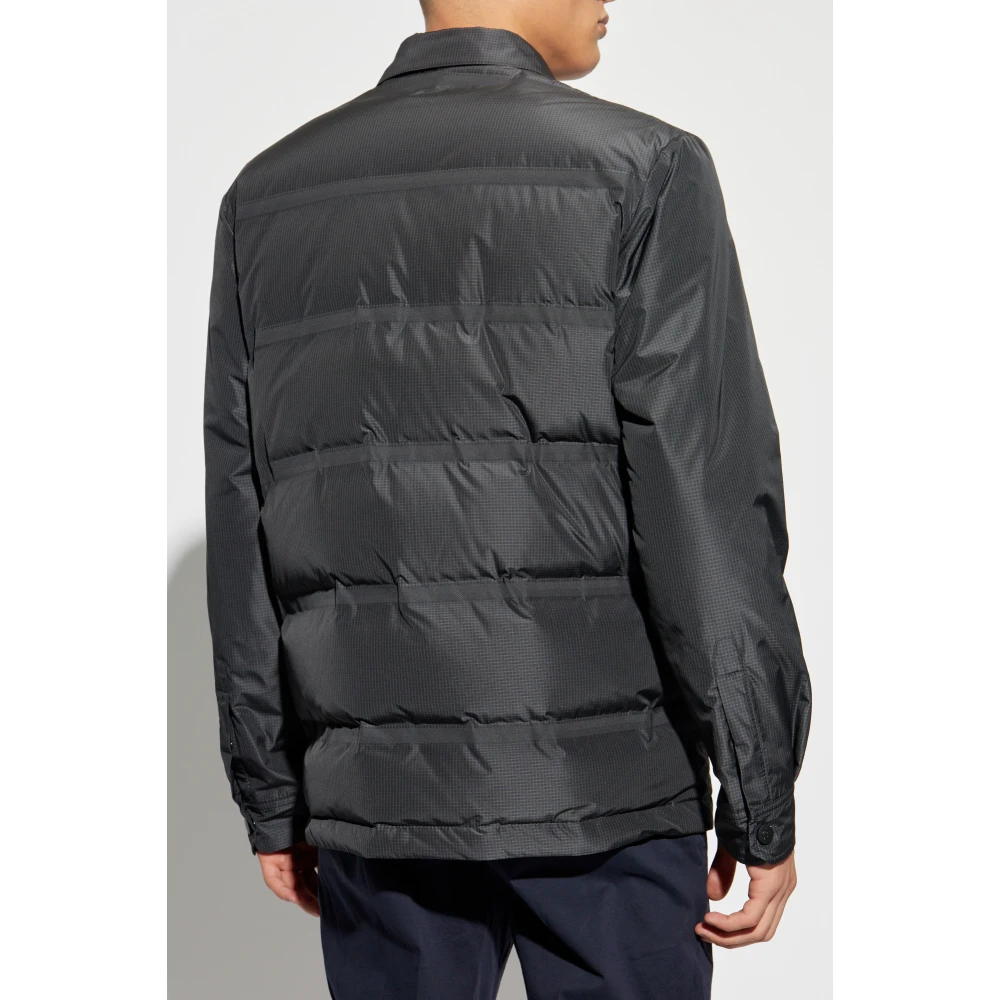 Brioni Jas met ruitpatroon Gray Heren