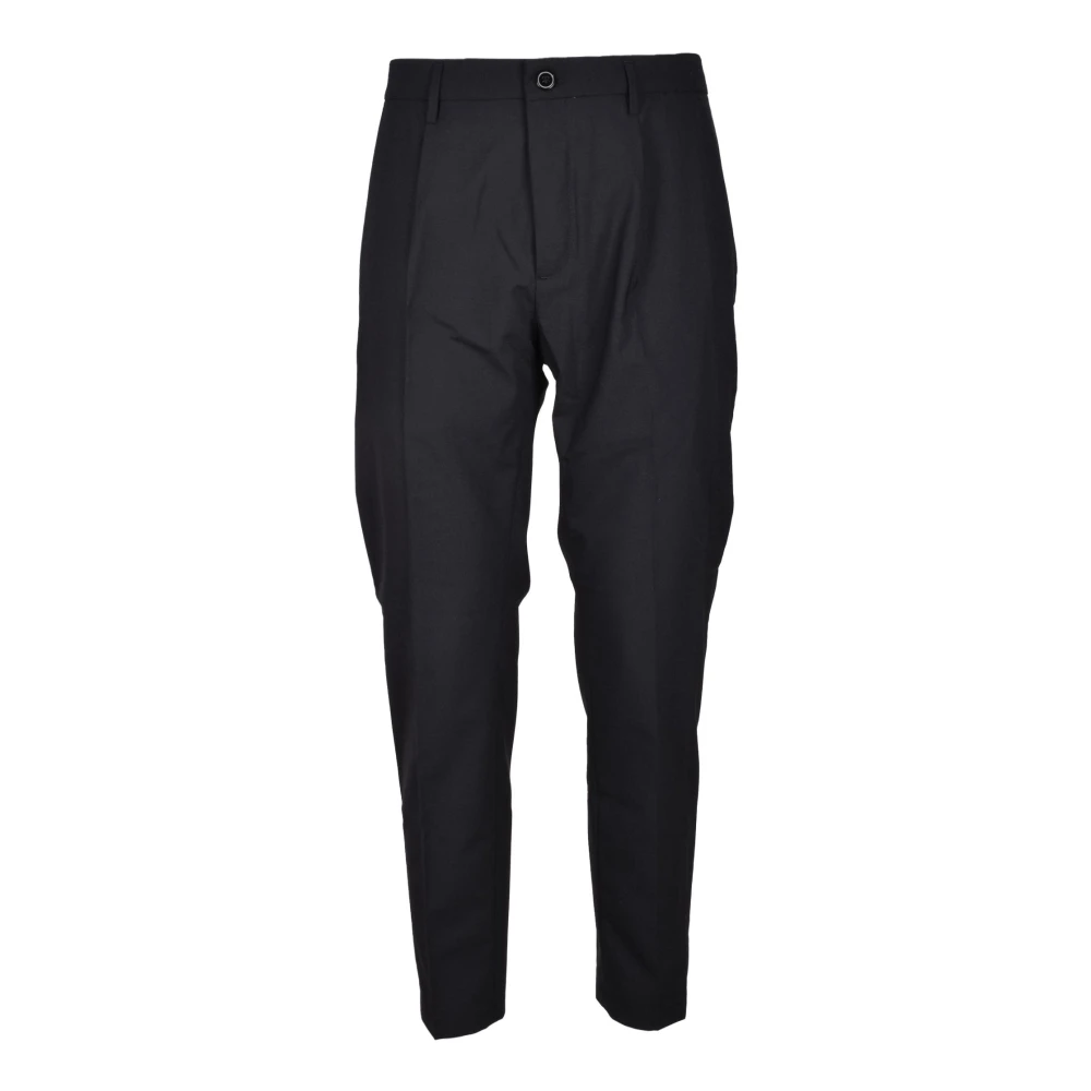 Department Five Elegante Wollen Broek Black Heren