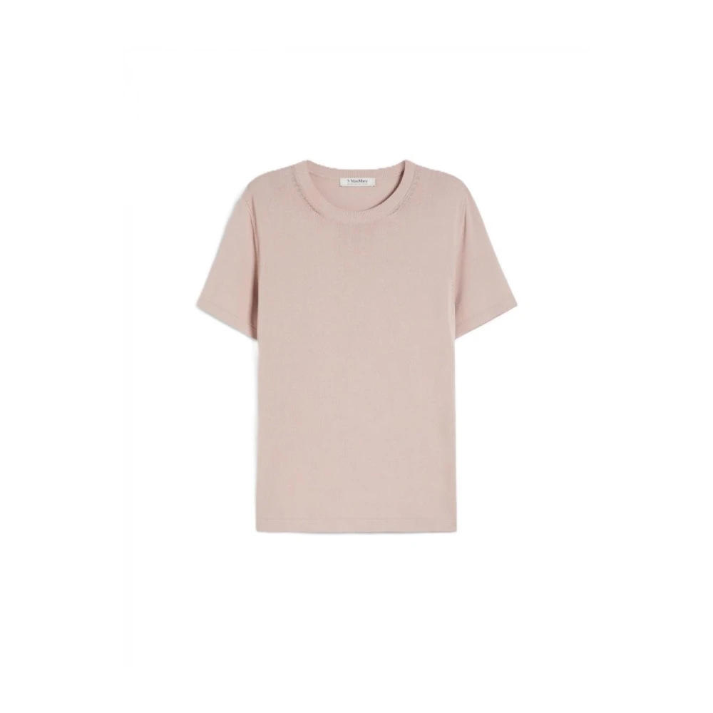 Max Mara - Tops > T-Shirts - Pink - Max Mara - Modalova