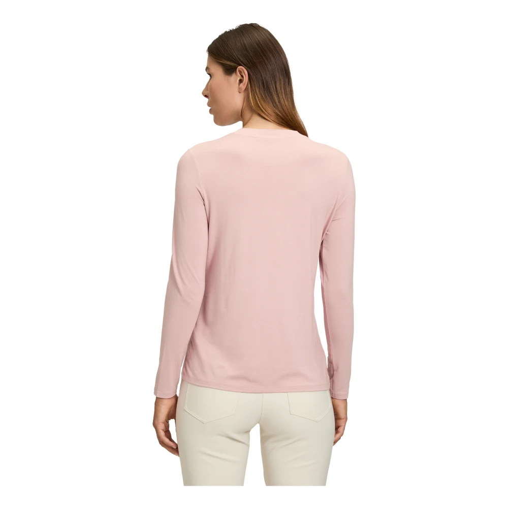 Betty Barclay Elegant Turtleneck Shirt Pink Dames