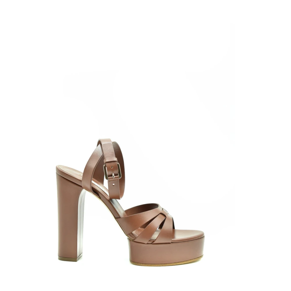Casadei Donna Rosso Sandali Con Tacco Alto - Immagine 3