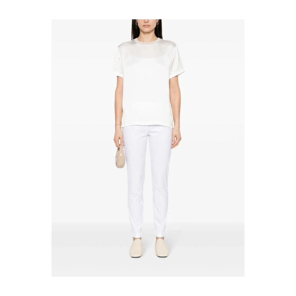 Fabiana Filippi Slim-fit Trousers White Dames