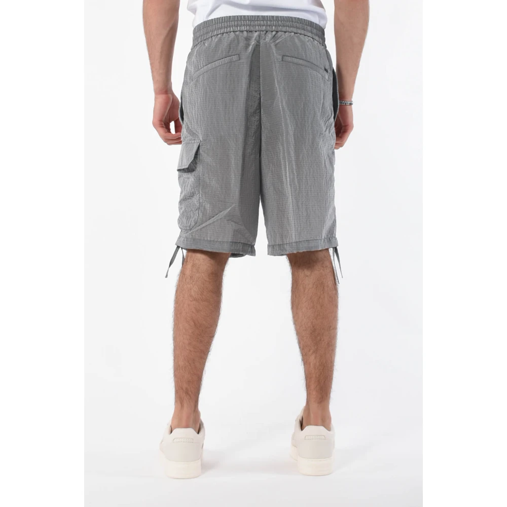 Emporio Armani Casual Shorts Gray Heren